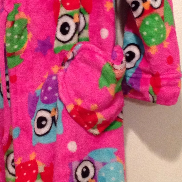 Girls owl robe - Picture 2 of 6